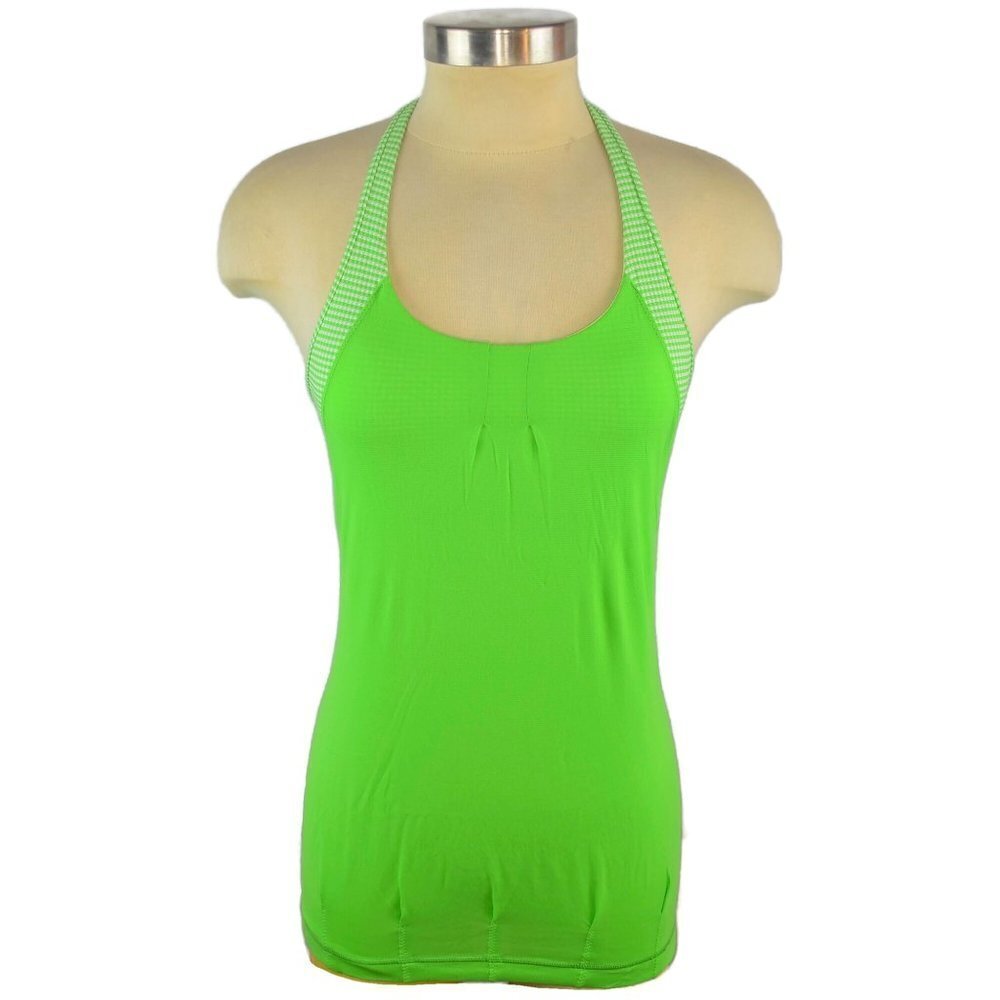 lululemon 4 Practice Freely Tank in Frond Gingham